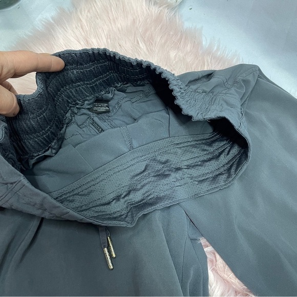 PRANA Breathe Lightweight Pants Drawstring Gray Womens extra Small Ankle Length - Picture 11 of 13